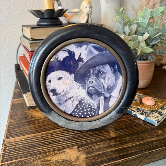 Unusual Marble and Brass Frame Made in Pakistan - Picture 13 of 13